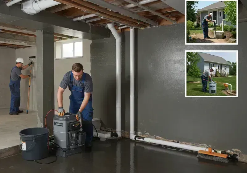 Basement Waterproofing and Flood Prevention process in Cascade, IA